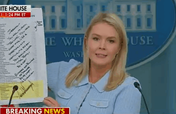 Capture decran 2025 07 01 055128 « Trump explose en plein point de presse : sa note manuscrite à la Fed fait l’effet d’une bombe »