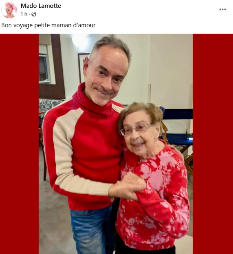 Capture decran 2025 07 21 041142 Mado Lamotte est en deuil