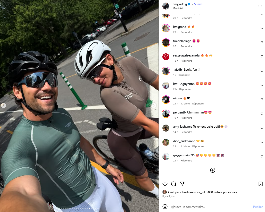 Capture decran 2025 07 25 155115 La photo d’Emy-Jade Greaves et d’Olivier Dion ravive les spéculations sur leur relation