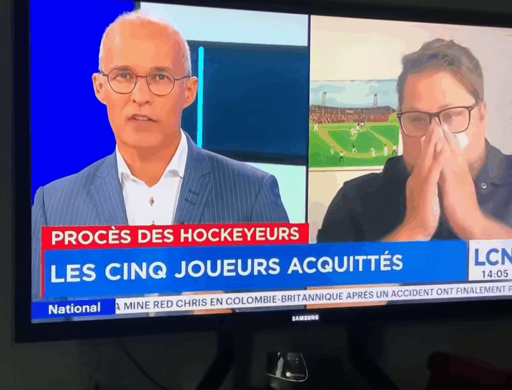 Capture decran 2025 07 26 060134 Moment cocasse à LCN : un journaliste se mouche en direct, Yves Poirier garde son sang-froid