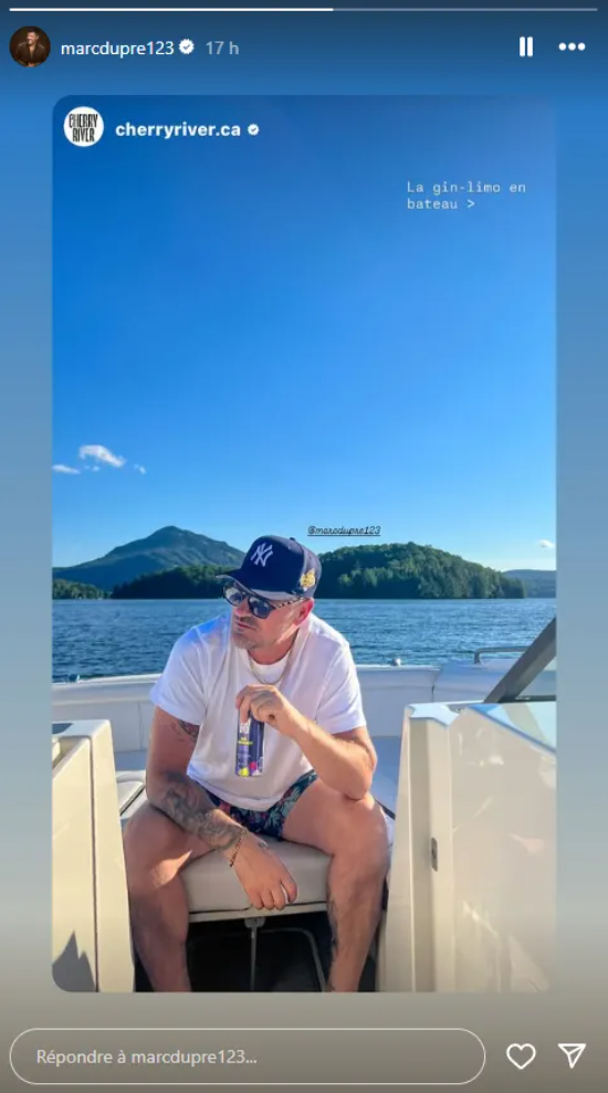 Capture decran 2025 07 27 034422 Marc Dupré fait sensation avec un look estival audacieux en pleine pause vacances