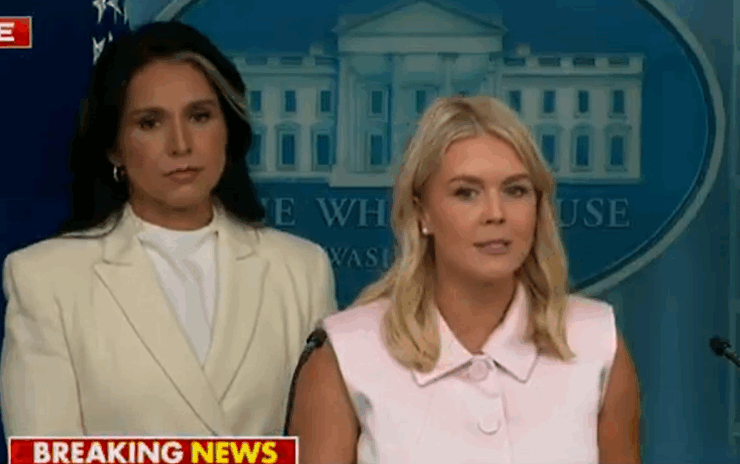 Capture decran 2025 07 27 051204 Karoline Leavitt relance les attaques contre Barack Obama et recadre sèchement une journaliste de CNN