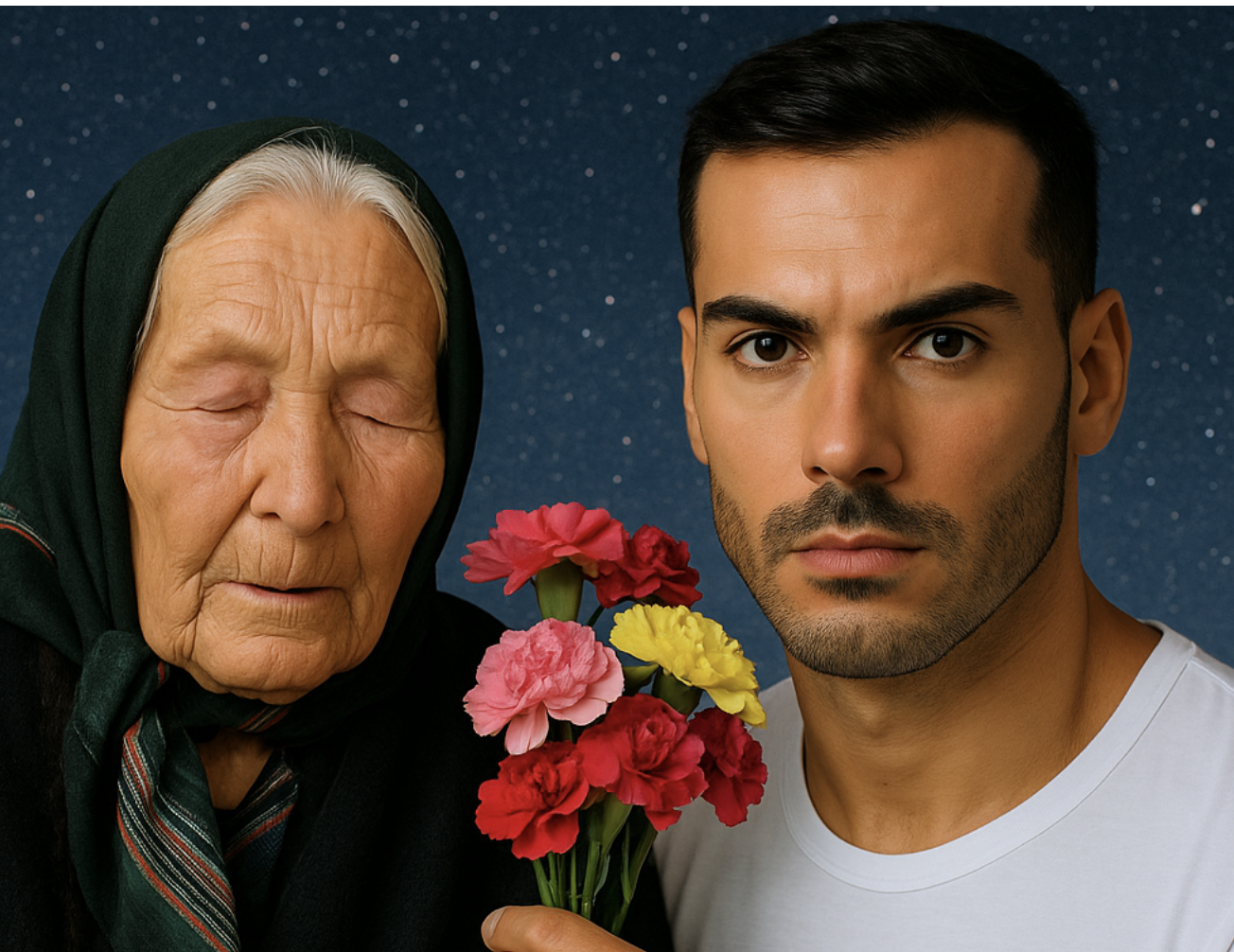 Ils avaient annoncé le Covid et la mort d’Élisabeth II : aujourd’hui, Baba Vanga et le “Nostradamus vivant” prévoient un contact alien en 2025 1 Ils avaient annoncé le Covid et la mort d’Élisabeth II : aujourd’hui, Baba Vanga et le “Nostradamus vivant” prévoient un contact alien en 2025 Capture decran le 2025 07 24 a 08.41.23 Ils avaient annoncé le Covid et la mort d’Élisabeth II : aujourd’hui, Baba Vanga et le “Nostradamus vivant” prévoient un contact alien en 2025