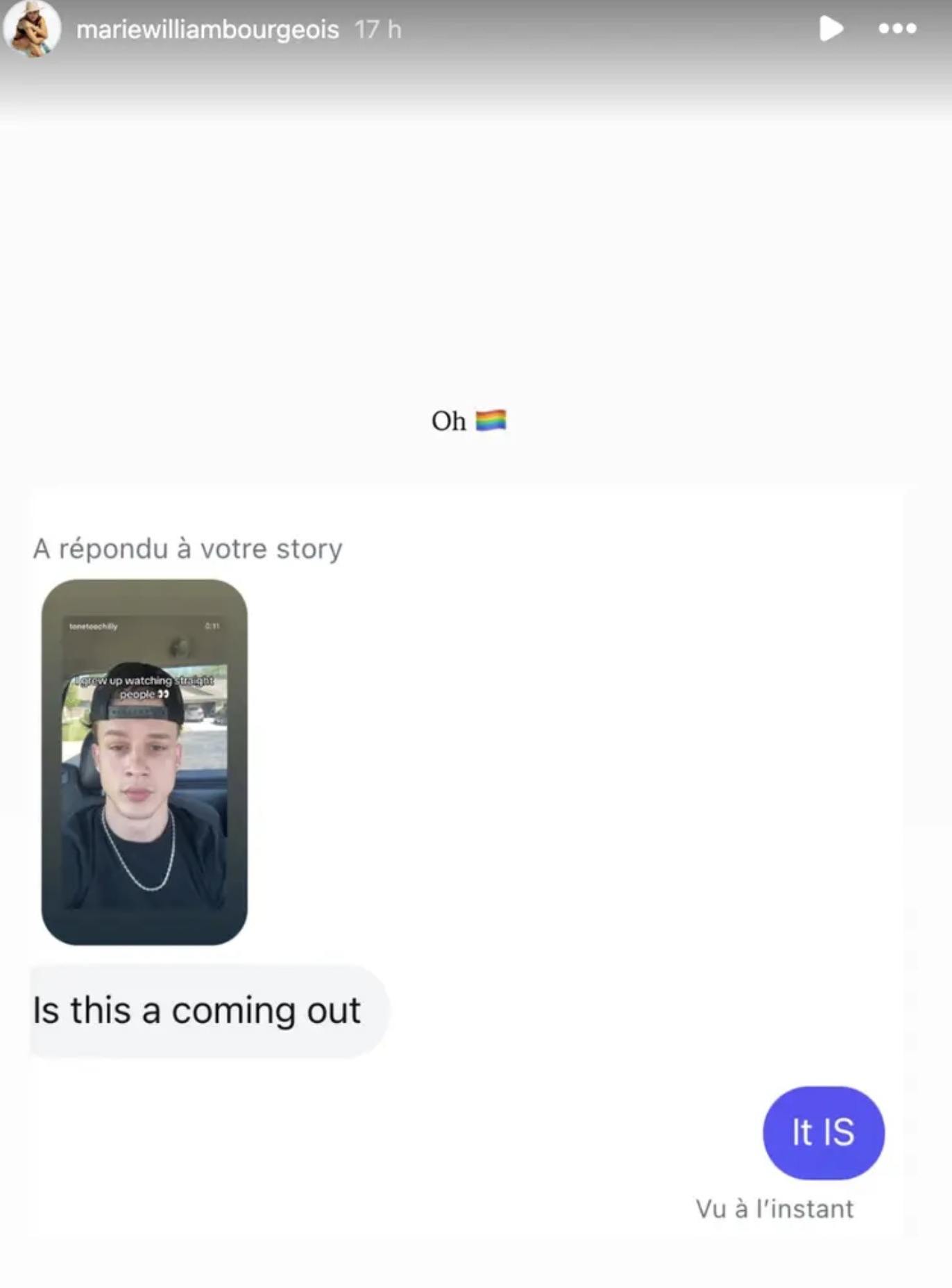 La soeur de Ludovick Bourgeois confirme son coming-out avec authenticité 3 La soeur de Ludovick Bourgeois confirme son coming-out avec authenticité Capture decran le 2025 07 31 a 16.57.07 La soeur de Ludovick Bourgeois confirme son coming-out avec authenticité