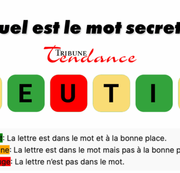 game virale image tendis 3 Défi: Mot de 6 Lettres en 2 Minutes