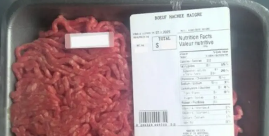 Alerte du MAPAQ : ne consommez surtout pas ce bœuf haché vendu au Québec 1 Alerte du MAPAQ : ne consommez surtout pas ce bœuf haché vendu au Québec Capture decran 2025 08 02 032410 Alerte du MAPAQ : ne consommez surtout pas ce bœuf haché vendu au Québec