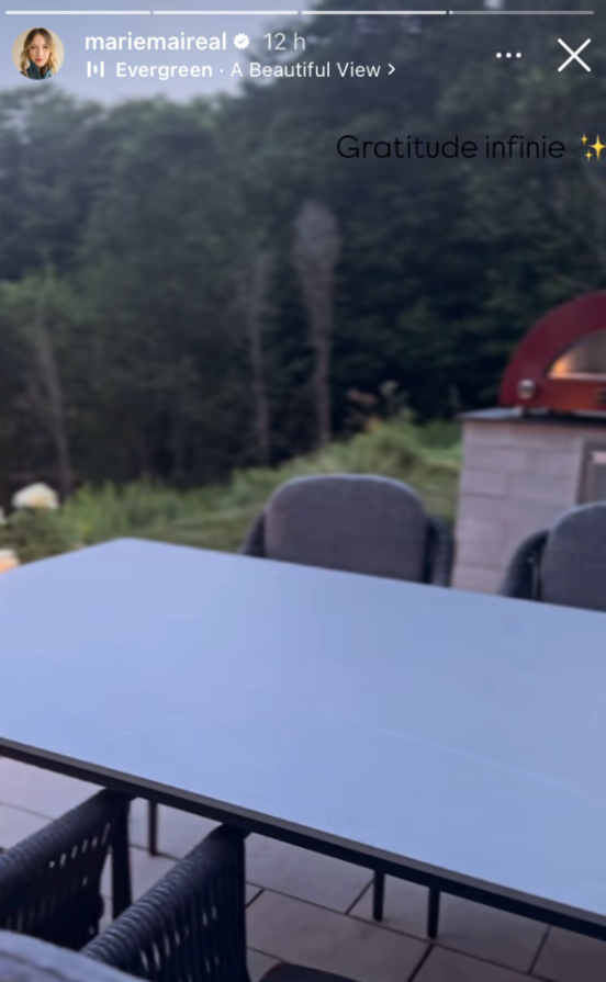 Capture decran 2025 08 03 140156 1 Marie-Mai dévoile sa nouvelle cour arrière et le résultat est spectaculaire !