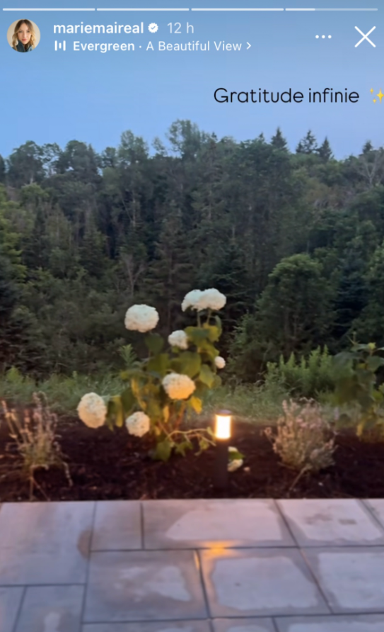 Capture decran 2025 08 03 140210 1 Marie-Mai dévoile sa nouvelle cour arrière et le résultat est spectaculaire !