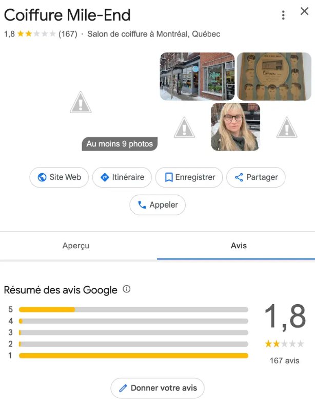 Capture decran 2025 08 03 141116 Christine Morency riposte avec classe à un salon de coiffure qui a dénigré son corps