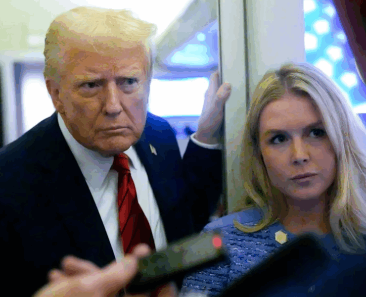 Capture decran 2025 08 04 070910 Donald Trump surprend avec une déclaration troublante sur les lèvres de Karoline Leavitt