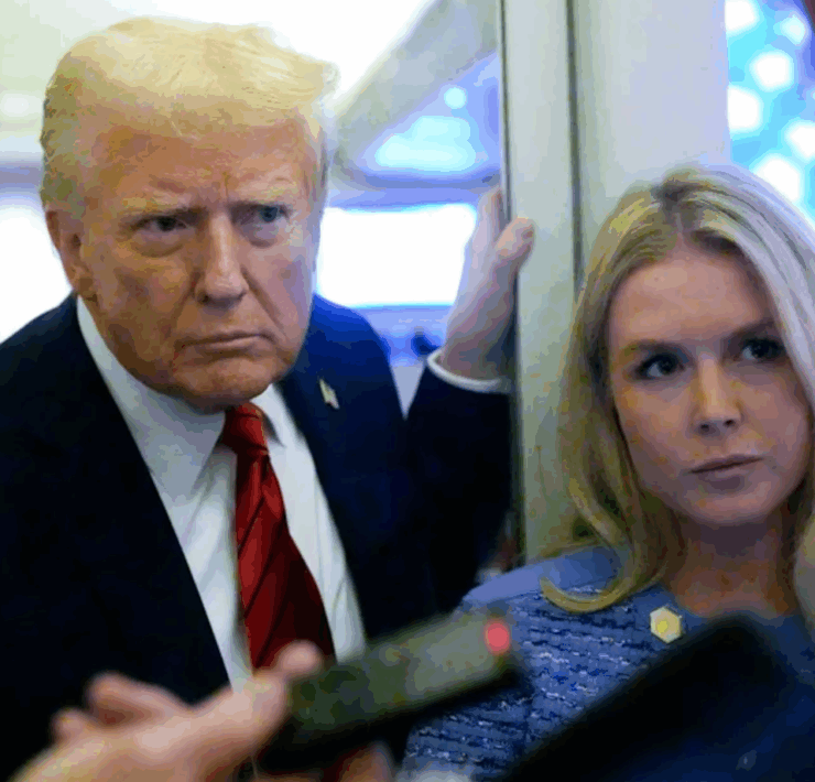 Capture decran 2025 08 04 070910 Donald Trump surprend avec une d&eacute;claration troublante sur les l&egrave;vres de Karoline Leavitt