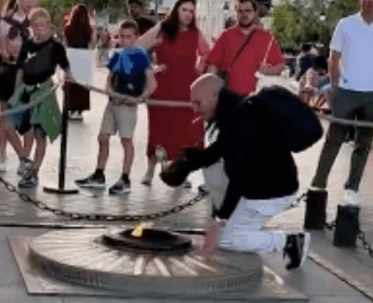 Capture decran 2025 08 07 022230 Il allume sa cigarette sur la flamme du Soldat inconnu : interpellé, il risque l’expulsion