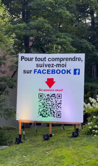 Capture decran 2025 08 08 120838 Une maison pro-Trump repérée à Saint-Bruno — et ça fait jaser!