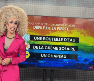 Capture decran 2025 08 10 120538 Une météo flamboyante pour la Fierté : la nouvelle présentatrice enflamme les réseaux