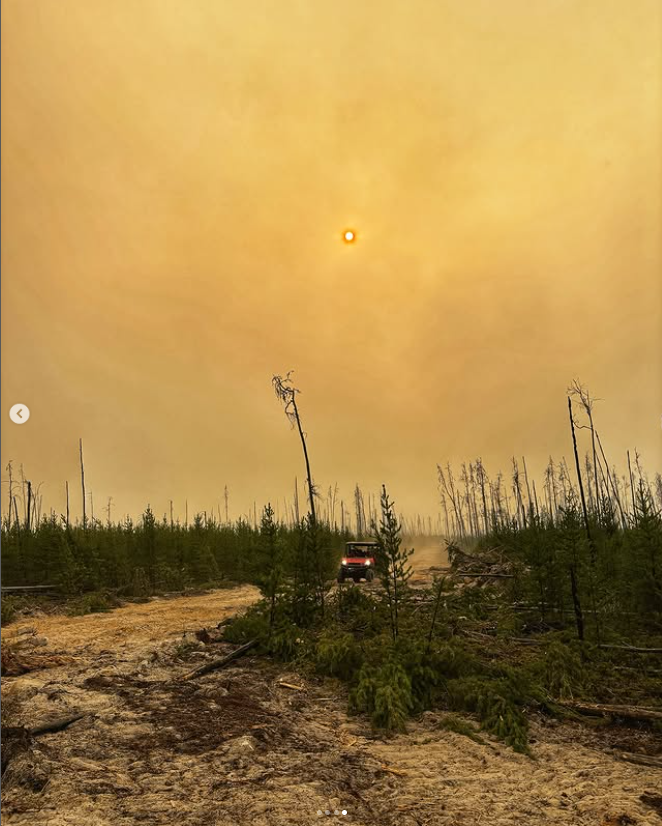 Capture decran 2025 08 16 104629 Patrice Godin en pleine action : voyez les images saisissantes de son combat contre les flammes