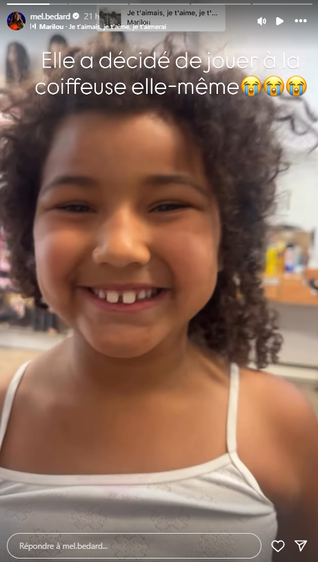 Capture decran 2025 08 19 172949 « Je pleure toutes les larmes de mon corps » : Mélissa Bédard réagit à la bêtise de sa fille