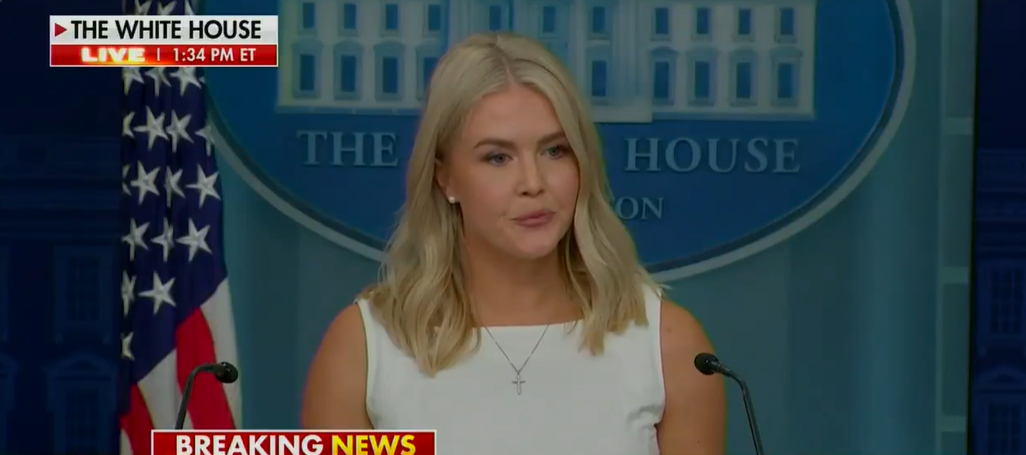 Karoline Leavitt ramasse solidement un journaliste en plein point de presse 1 Karoline Leavitt ramasse solidement un journaliste en plein point de presse Capture decran 2025 08 20 021918 Karoline Leavitt ramasse solidement un journaliste en plein point de presse