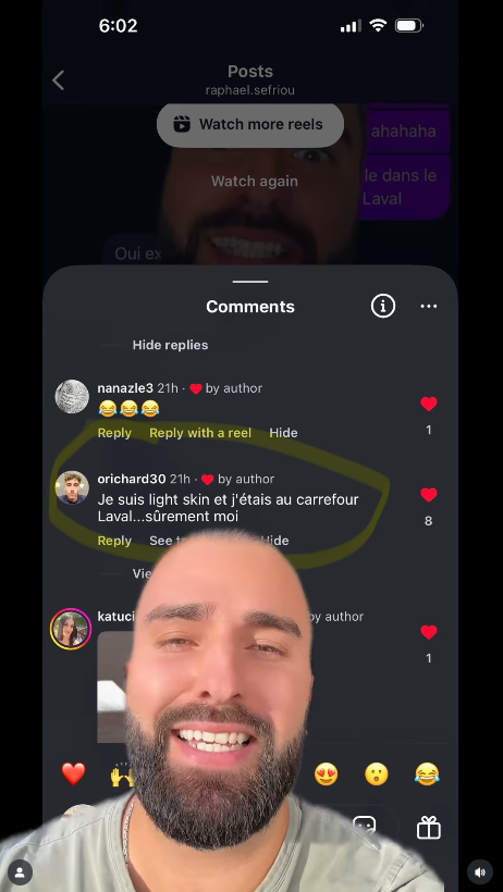 Capture decran 2025 08 20 145512 Cath F. et Raphaël d’OD lancent un avis de recherche pour un inconnu du Carrefour Laval !
