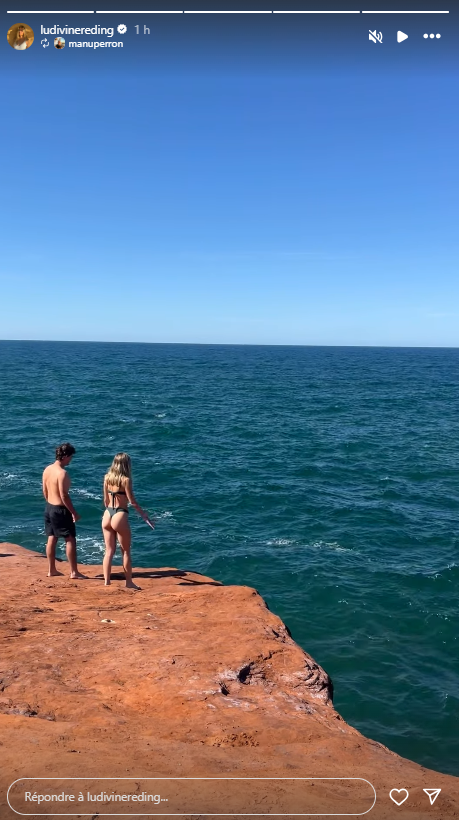 Capture decran 2025 08 20 162755 En maillot sous le soleil, Ludivine Reding fait tourner les têtes