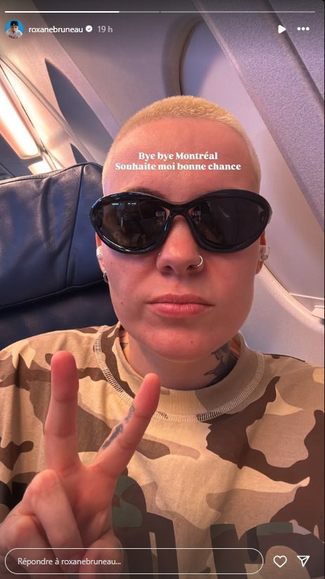 Capture decran 2025 08 22 133630 Roxane Bruneau réagit à un message haineux qu'elle reçoit