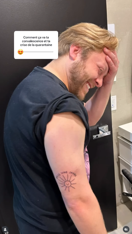 Capture decran 2025 08 22 143012 Guillaume Lambert se fait tatouer… pour marquer ses blessures ! Et il ne fait pas les choses à moitié !