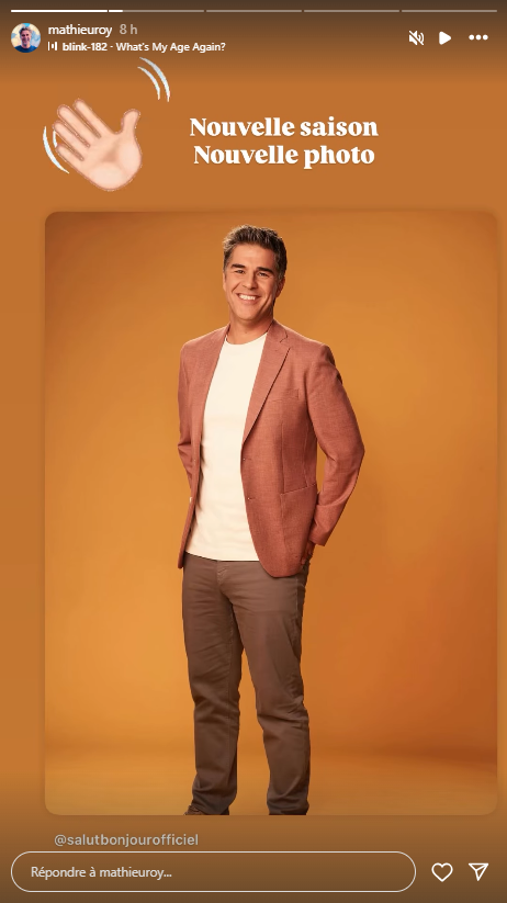 Capture decran 2025 08 25 143751 Mathieu Roy s’absente de Salut Bonjour pour une raison familiale