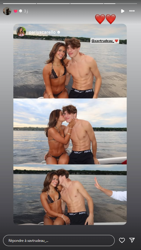 Capture decran 2025 08 31 170824 Le fils de Justin Trudeau et sa blonde connue affichent leur amour au grand jour ! [PHOTOS]