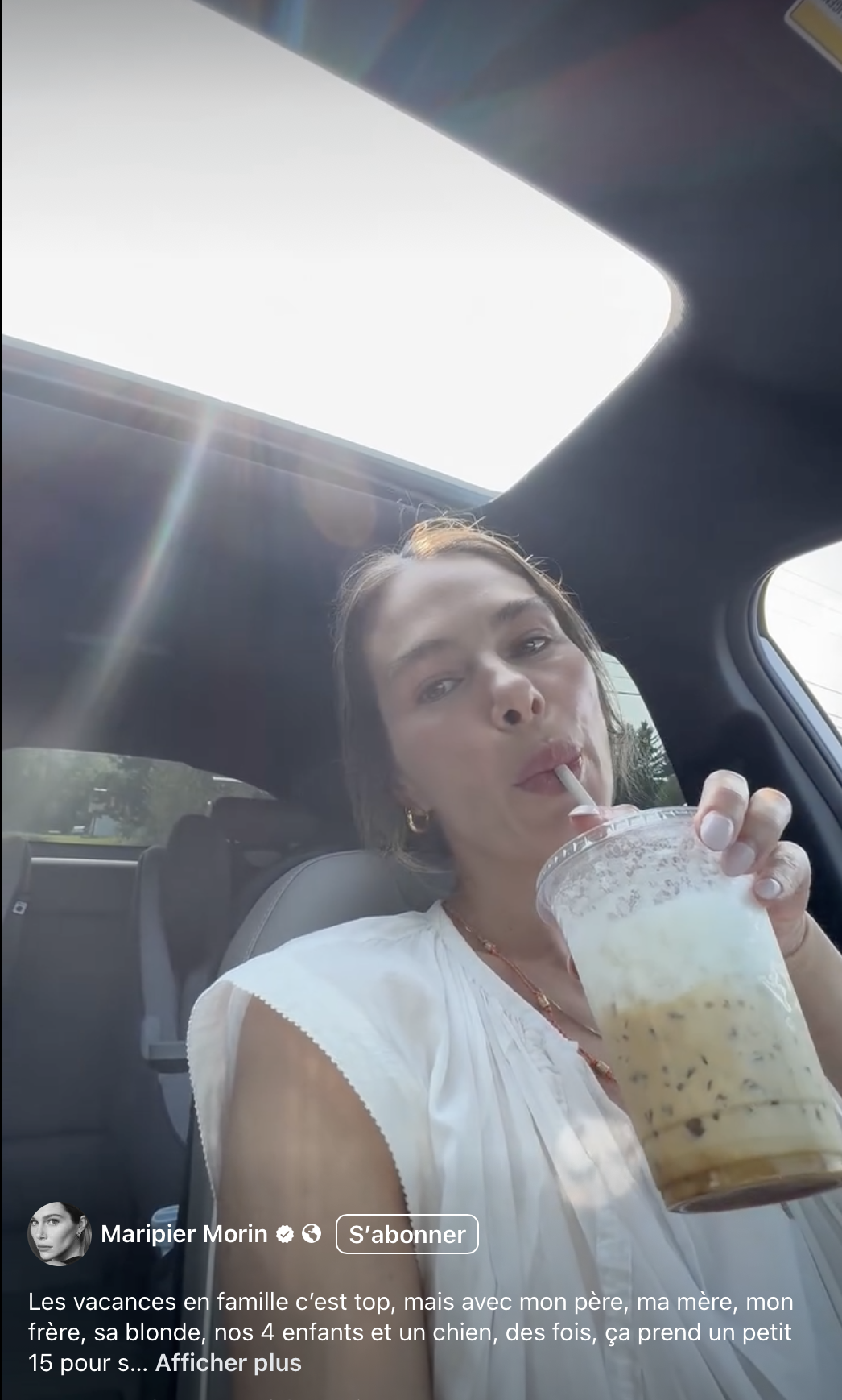 En pleine vacances en famille, Maripier Morin partage une mauvaise nouvelle 2 En pleine vacances en famille, Maripier Morin partage une mauvaise nouvelle Capture decran le 2025 08 01 a 17.19.15 En pleine vacances en famille, Maripier Morin partage une mauvaise nouvelle