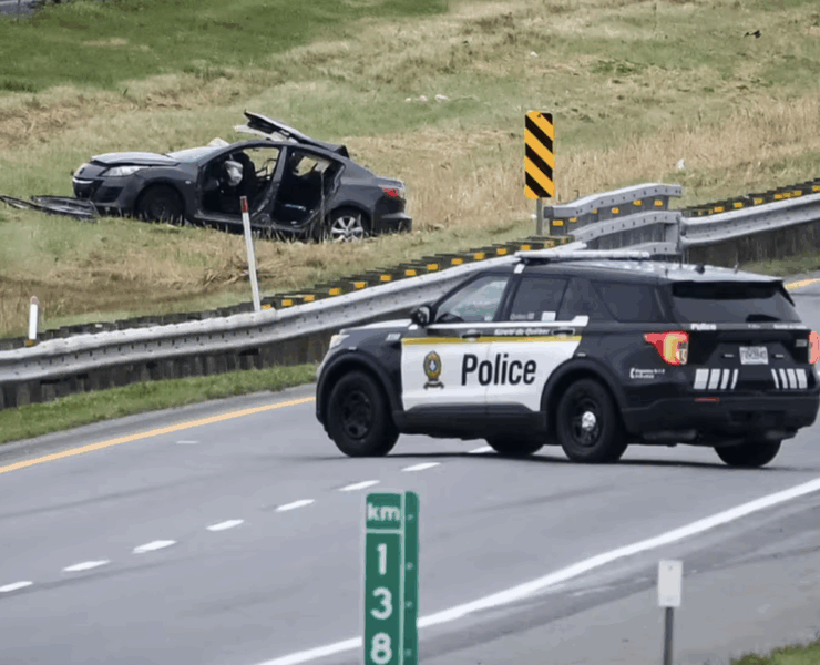 Capture decran le 2025 08 26 a 10.14.00 Un mort et trois blessés dans un délit de fuite impliquant un poids lourd : fermeture d’un tronçon de l’A-20