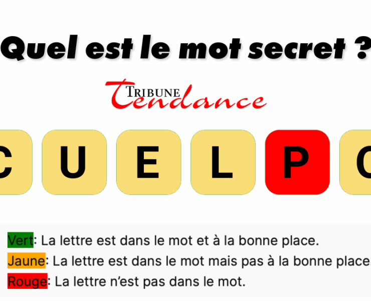 game virale image boucle 4 Défi: Mot de 6 Lettres en 2 Minutes!