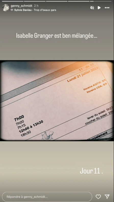 Geneviève Schmidt sème le doute sur le personnage qui mourra dans STAT 4 Geneviève Schmidt sème le doute sur le personnage qui mourra dans STAT Capture decran 2025 09 05 032118 Geneviève Schmidt sème le doute sur le personnage qui mourra dans STAT