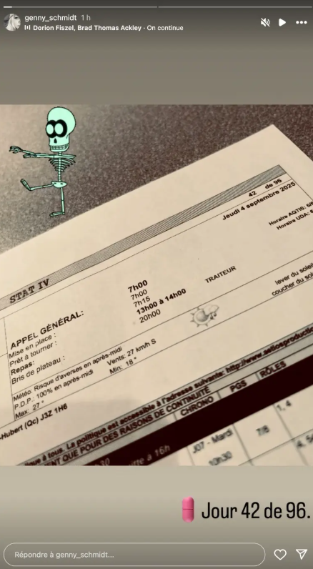 Geneviève Schmidt sème le doute sur le personnage qui mourra dans STAT 3 Geneviève Schmidt sème le doute sur le personnage qui mourra dans STAT Capture decran 2025 09 05 032125 Geneviève Schmidt sème le doute sur le personnage qui mourra dans STAT