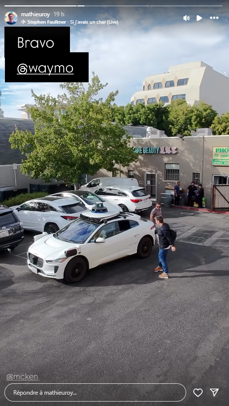 Mathieu Roy monte dans un taxi… sans chauffeur ! Voici ce qu'il en a pensé 3 Mathieu Roy monte dans un taxi… sans chauffeur ! Voici ce qu'il en a pensé Capture decran 2025 09 10 161127 Mathieu Roy monte dans un taxi… sans chauffeur ! Voici ce qu'il en a pensé