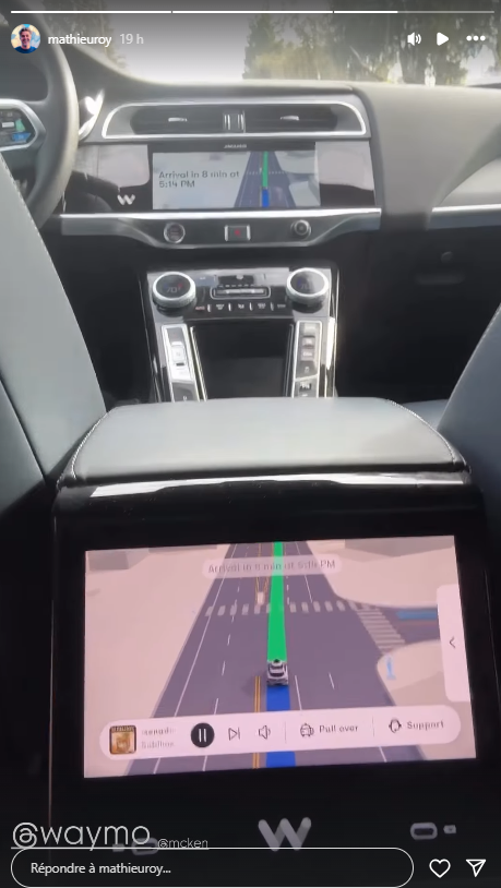 Mathieu Roy monte dans un taxi… sans chauffeur ! Voici ce qu'il en a pensé 4 Mathieu Roy monte dans un taxi… sans chauffeur ! Voici ce qu'il en a pensé Capture decran 2025 09 10 162444 Mathieu Roy monte dans un taxi… sans chauffeur ! Voici ce qu'il en a pensé