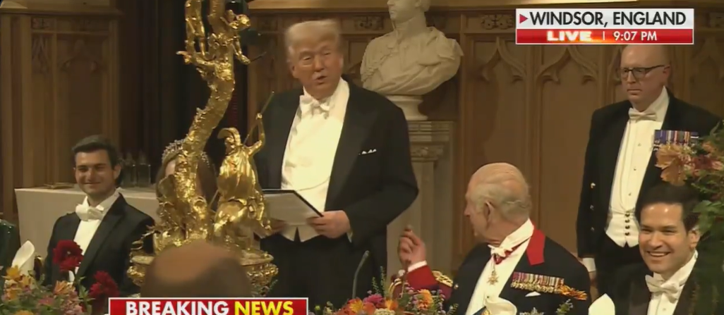 Le discours de Donald Trump au banquet royal à Windsor qualifié de « honte nationale » 1 Le discours de Donald Trump au banquet royal à Windsor qualifié de « honte nationale » Capture decran 2025 09 19 023817 Le discours de Donald Trump au banquet royal à Windsor qualifié de « honte nationale »
