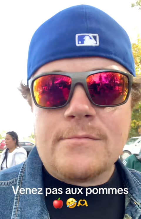 « N’allez pas aux pommes! » : un Québécois lance un avertissement viral sur TikTok 1 « N’allez pas aux pommes! » : un Québécois lance un avertissement viral sur TikTok Capture decran 2025 09 22 114423 « N’allez pas aux pommes! » : un Québécois lance un avertissement viral sur TikTok