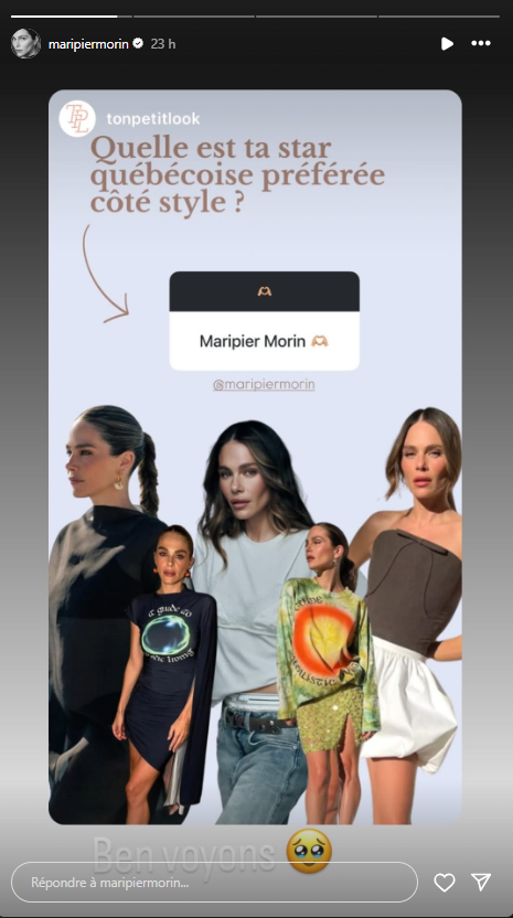 Capture decran 2025 09 27 100502 Maripier Morin éblouit à la télé avec sa tenue chic et sexy [PHOTOS]