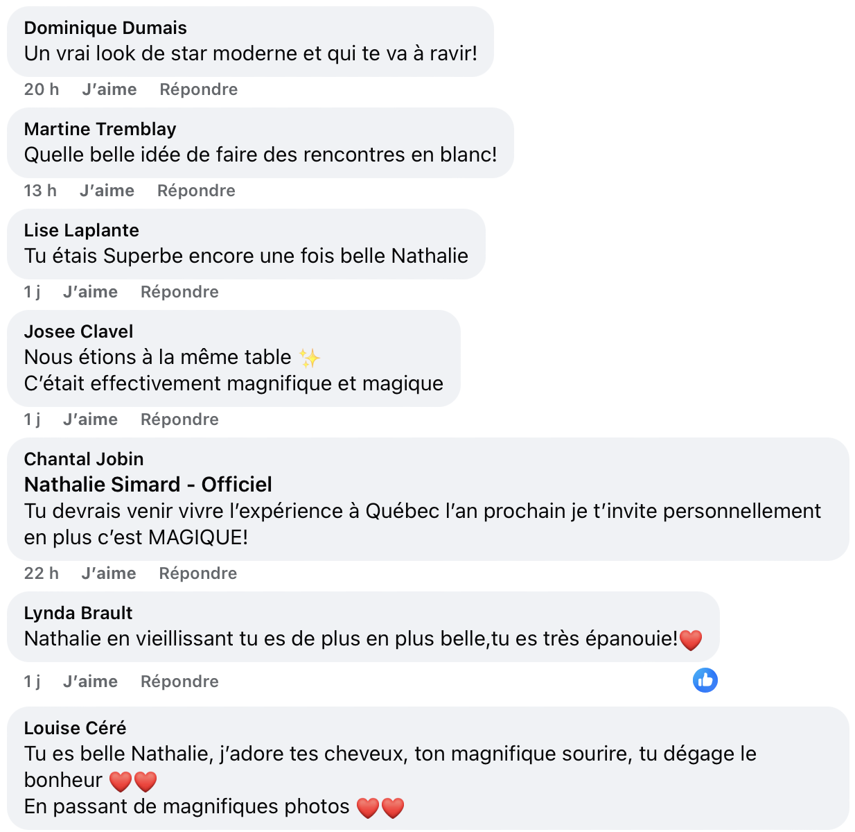 Capture decran le 2025 09 08 a 08.52.04 La robe de Nathalie Simard attire tous les regards au Dîner en blanc