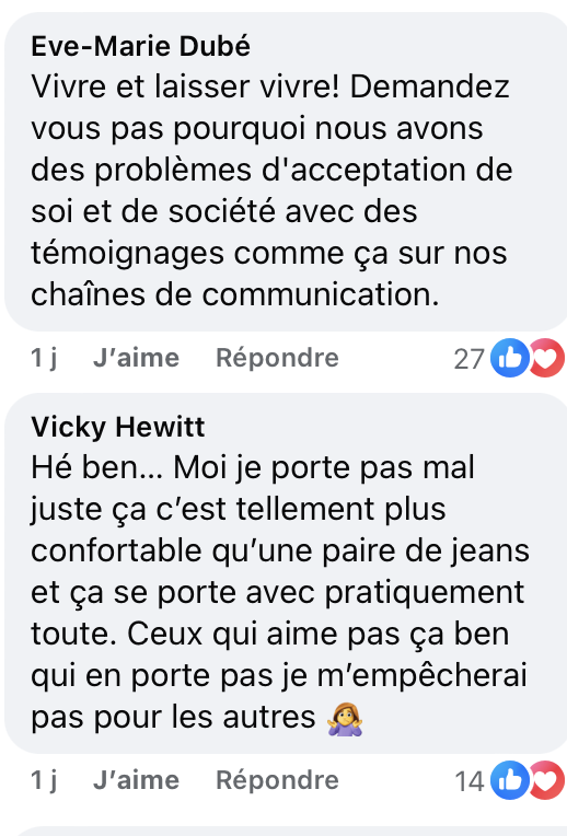 Élise Guilbault déclenche la controverse avec sa critique des leggings 4 Élise Guilbault déclenche la controverse avec sa critique des leggings Capture decran le 2025 09 09 a 08.11.20 Élise Guilbault déclenche la controverse avec sa critique des leggings