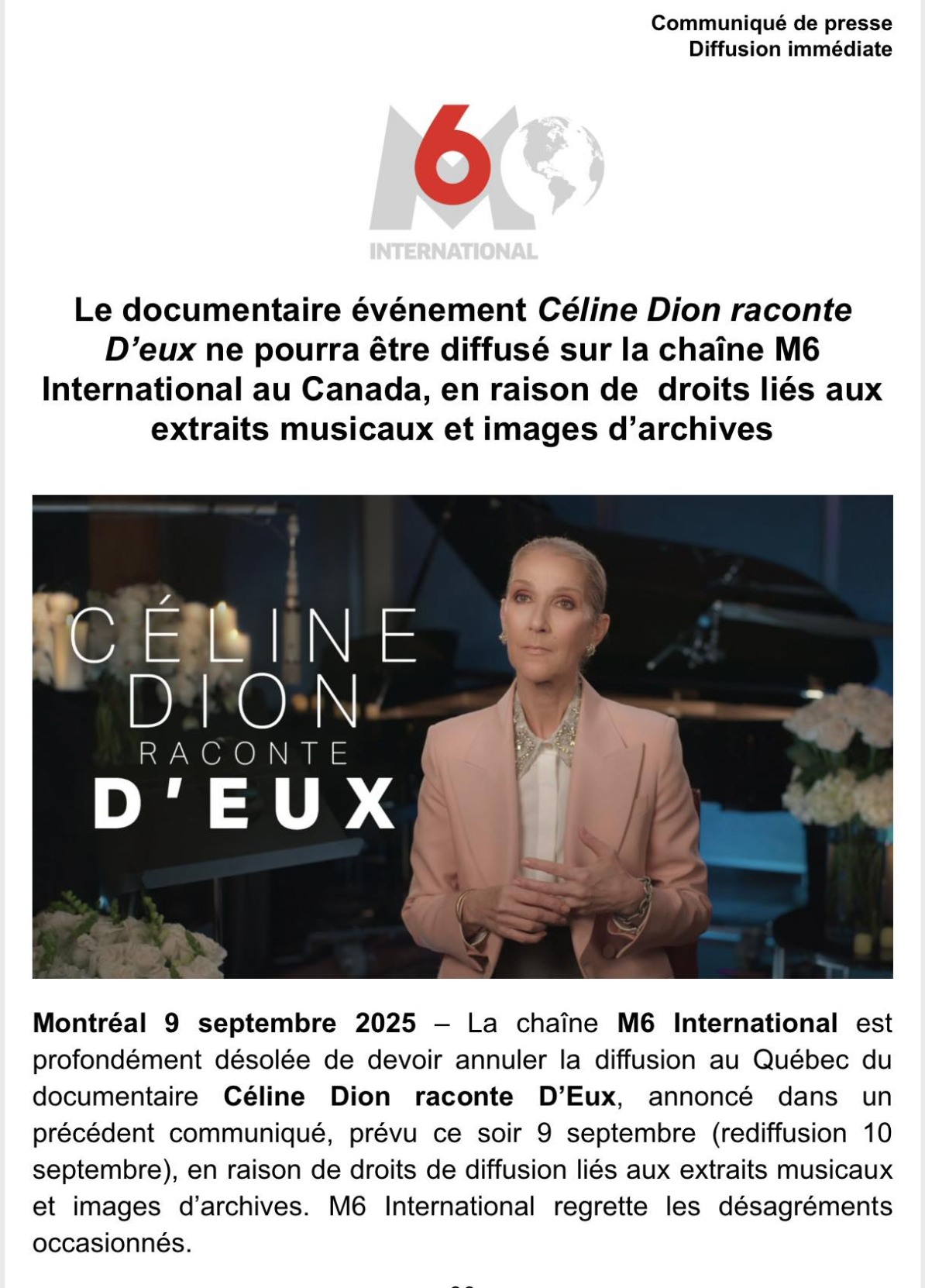 Triste nouvelle pour les fans de Céline Dion 2 Triste nouvelle pour les fans de Céline Dion Capture decran le 2025 09 10 a 11.51.34 Triste nouvelle pour les fans de Céline Dion