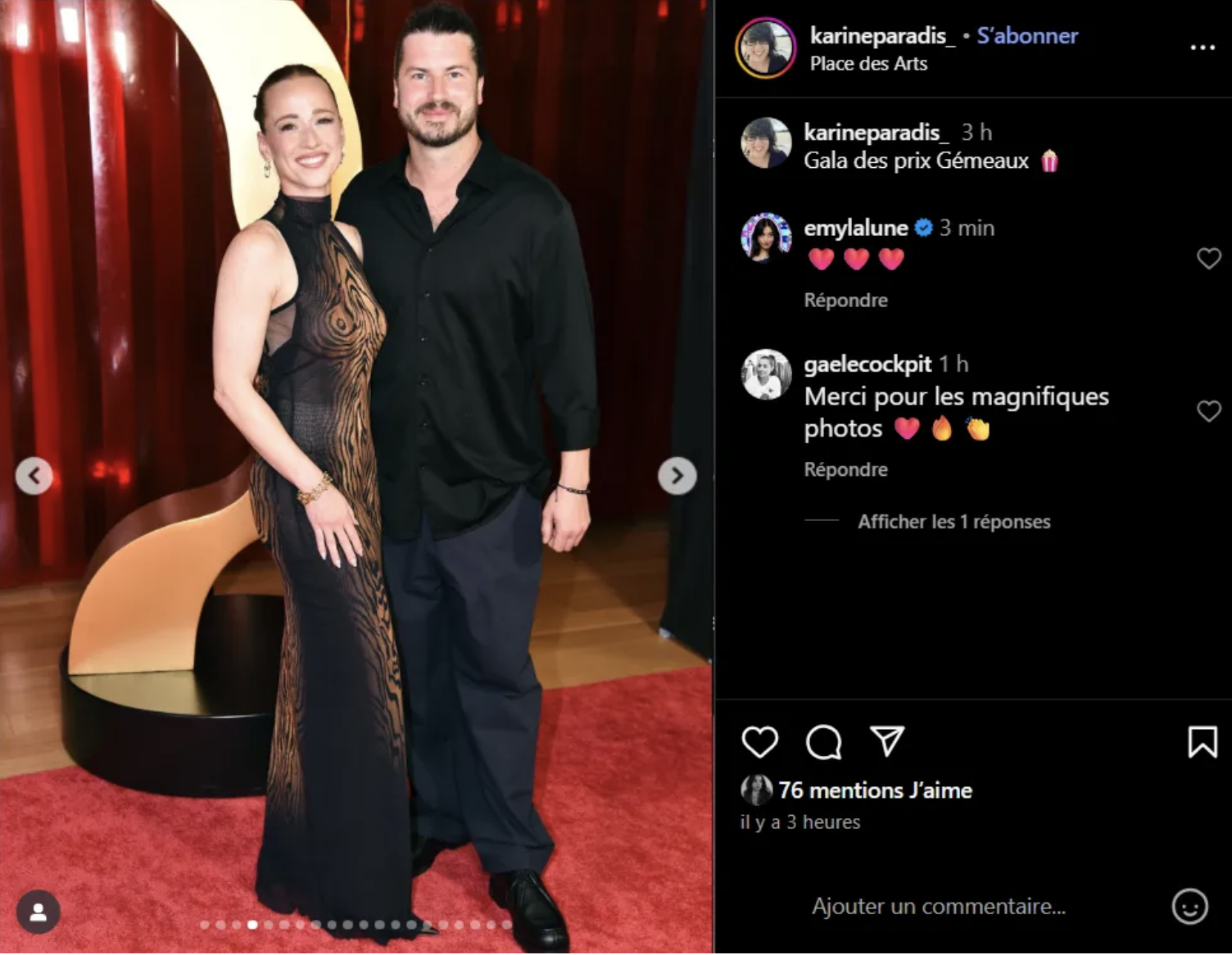 Karine Vanasse s’affiche pour la première fois en public avec son amoureux bien connu 2 Karine Vanasse s’affiche pour la première fois en public avec son amoureux bien connu Capture decran le 2025 09 16 a 08.55.21 Karine Vanasse s’affiche pour la première fois en public avec son amoureux bien connu