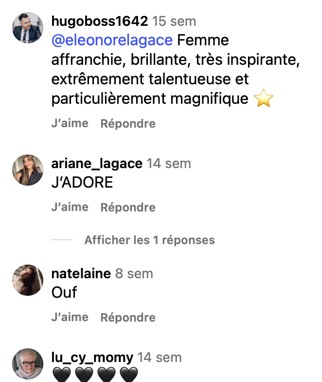 Éléonore Lagacé fait sensation avec une vidéo en lingerie 2 Éléonore Lagacé fait sensation avec une vidéo en lingerie Capture decran le 2025 09 29 a 08.52.36 Éléonore Lagacé fait sensation avec une vidéo en lingerie
