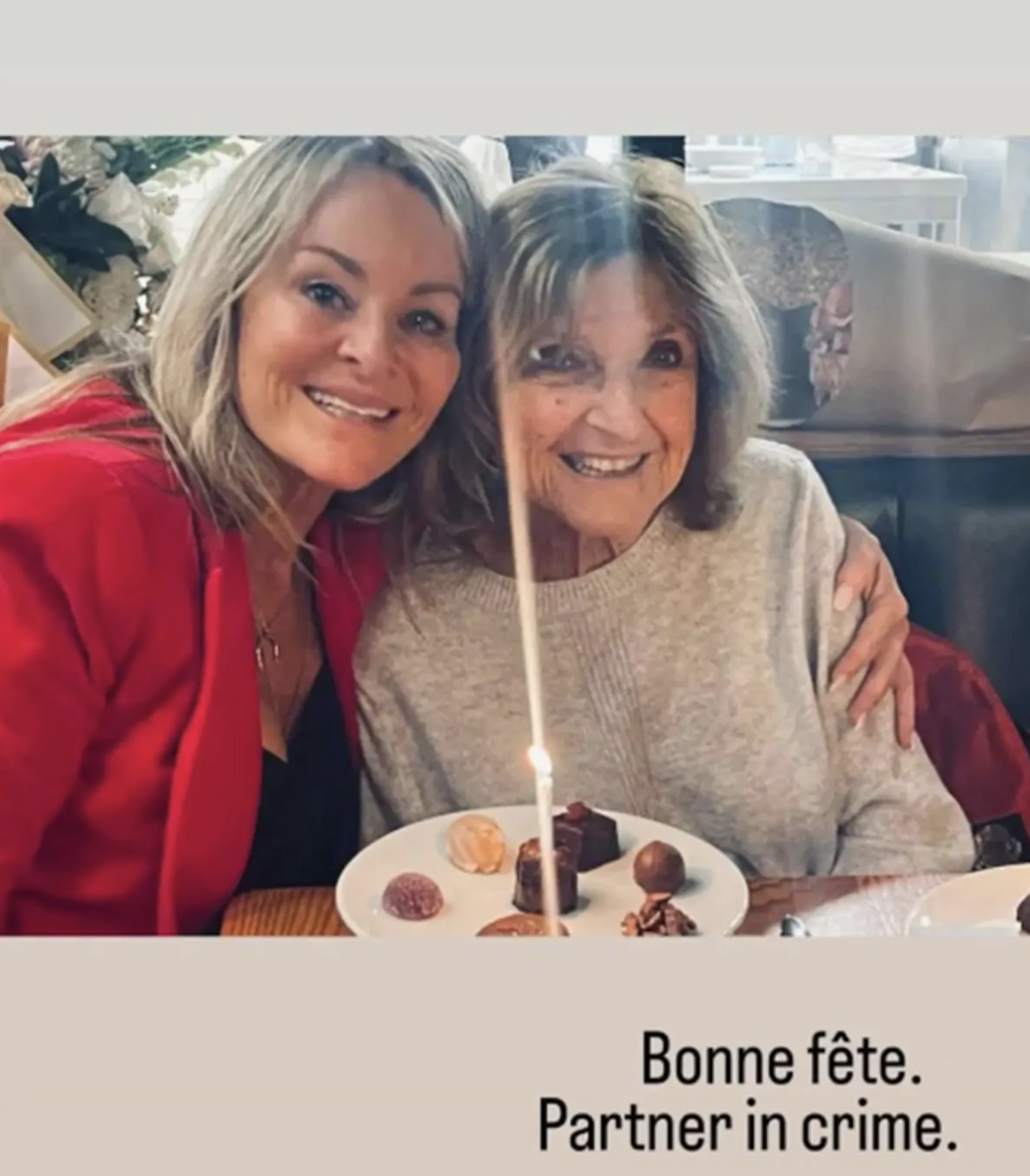 Capture decran le 2025 09 30 a 12.45.09 Dominique Michel rayonne encore à 93 ans sur ces photos inédites