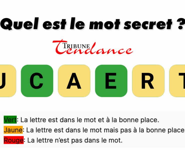 game virale image acteur 3 Défi: Mot de 6 Lettres en 2 Minutes!