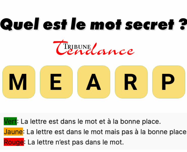 game virale image rampe 3 Défi: Mot de 5 Lettres en 2 Minutes