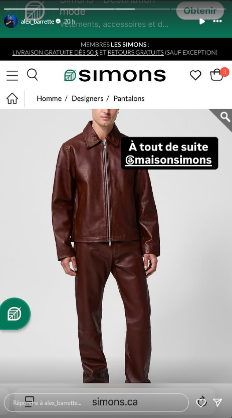 Alexandre Barrette surprend avec un gros achat… et met les choses au clair 6 Alexandre Barrette surprend avec un gros achat… et met les choses au clair Capture decran 2025 10 01 125912 Alexandre Barrette surprend avec un gros achat… et met les choses au clair