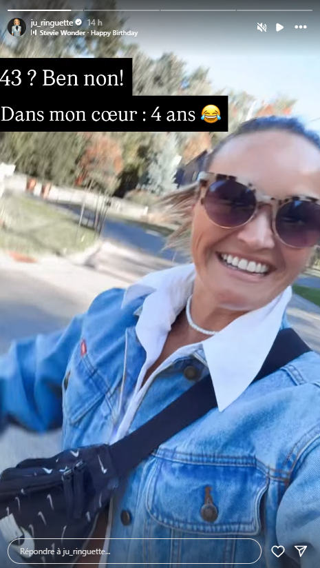 Capture decran 2025 10 02 055049 Julie Ringuette se confie pour ses 43 ans… et Pascal Morrissette sort des photos cocasses