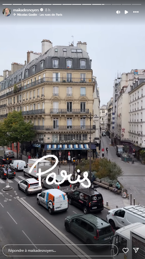 Capture decran 2025 10 03 121549 [PHOTOS] Maïka Desnoyers et Étienne Boulay s’offrent une escapade romantique en Europe