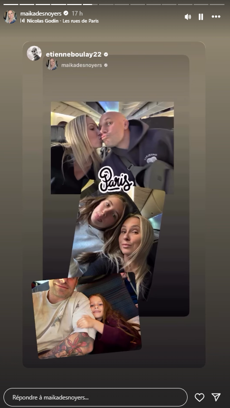 Capture decran 2025 10 03 121621 [PHOTOS] Maïka Desnoyers et Étienne Boulay s’offrent une escapade romantique en Europe