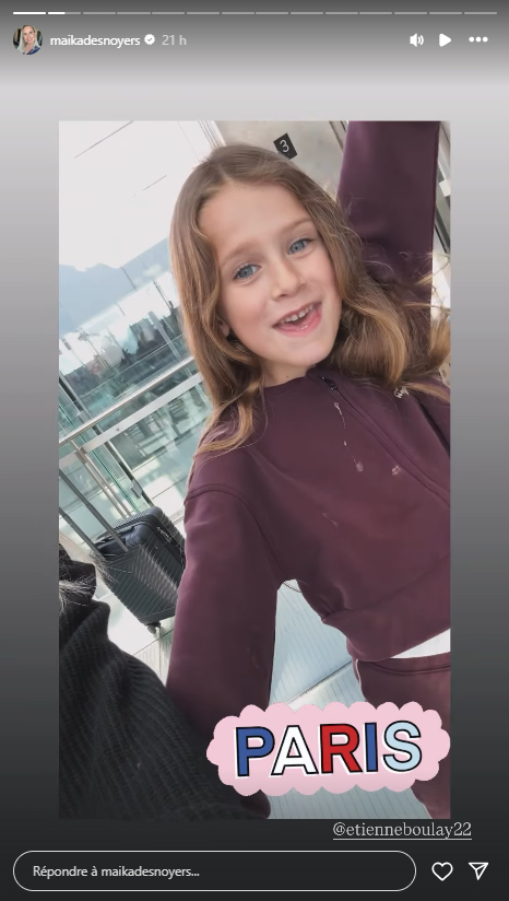 Capture decran 2025 10 03 121636 [PHOTOS] Maïka Desnoyers et Étienne Boulay s’offrent une escapade romantique en Europe